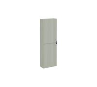 VitrA Root Groove 55cm 2 Door Slim Tall Unit (LH Hinge) - Matt Retro Green Finish: Matt Retro Green