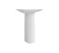 Vitra S20 170X160mm Full Pedestal Only - White