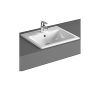 VitrA S20 500x450mm 1 Tap Hole, Countertop/Vessel Washbowl, White