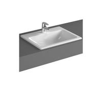 VitrA S20 550x455mm 1 Tap Hole, Countertop/Vessel Washbowl, White