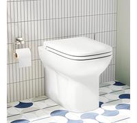Vitra S20 Back to Wall Toilet - Soft Close Seat