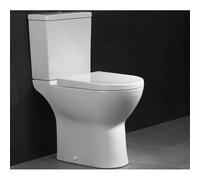 Vitra S50 355mm White Close Coupled Pan - 5421L003-7200 Cistern: Required, Toilet Seat: Not Required