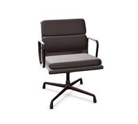 Vitra Soft Pad EA 207 Office Chair Plum/Dark Bordeaux