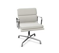 Vitra Soft Pad EA 208 Office Chair With Swivel Cement/ Chrome