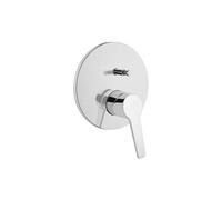 VitrA Solid S Integrated Bath/Shower Mixer - Chrome