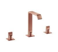VitrA Suit 3-Hole Basin Mixer - Soft Copper Finish: Soft Copper