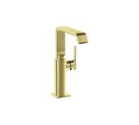 VitrA Suit Tall Basin Mixer (Side Handle) - Soft Gold Finish: Soft Gold