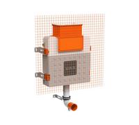 Vitra V-Fix Prime Concealed Cistern Toilet Frame For Back To Wall Toilets - Reduced Height, 98Cm