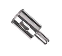 Vitrex 10 2798 25mm Hard Tile Drillbit | Slotted design aids waste removal when drilling porcelain, granite, quarry, stone, marble, terracotta and ceramic tiles.