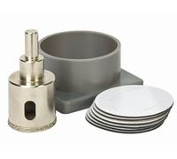 Vitrex 102772 Diamond Tile Drill Self Adhesive Kit System 35mm Vit102772