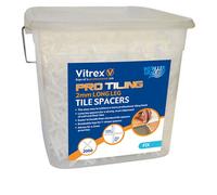 Vitrex Lls22000 Plastic 2mm Tile Spacer, Pack Of 2000