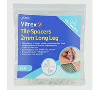 Vitrex Long Leg Tile Spacers White (2mm X 250)