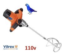 Vitrex MIXPLUSIND Power Mixer 1400w 110v Cement Plaster Mortar Paint Paddle