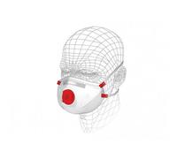Vitrex Premium Valved Multipurpose Respirator P3 Multi Colour (Single)