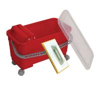 Vitrex Tile Wash Kit Professional Extra Large Container Rollers Sponge Cleaning in Red Vitrex Red