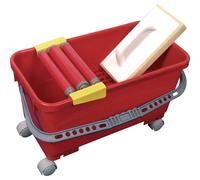 Vitrex Tile Wash Kit Professional Extra Large Container Rollers Sponge Cleaning in Red Vitrex Red