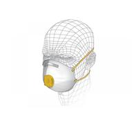 Vitrex Premium Valved Power Tool & Mdf Respirator P2