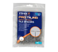 Vitrex Slts2500 Plastic 2mm Tile Spacer, Pack Of 500