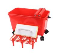 Vitrex Tile Wash Kit Professional Extra Large Container Rollers Sponge Cleaning in Red Vitrex Red