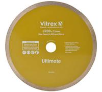 Vitrex Ultimate Diamond Blade for Wet Bridge Tile Saw 200mm