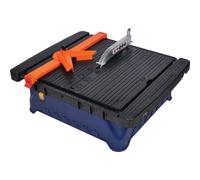 Vitrex WS560180 240V 560W Versatile Power Max Tile Saw, Blue | 560W motor drives a diamond blade for wet cutting applications across a range of tile materials.
