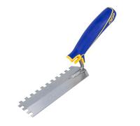 Vitrex Xtreme Bucket Hook Notched Margin Trowel, (L) 260mm X (W) 50mm