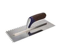 Vitrex Xtreme Stainless Steel 6mm Notched Tile Adhesive Comb, (L)305mm X (W)115mm