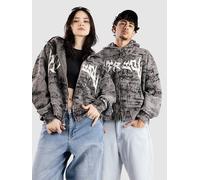 Vitriol Scrolls Zip Hoodie gray XL
