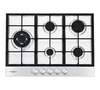 Vitrokitchen EN73IB But Stainless Steel Gas Plate 5f 70 cm