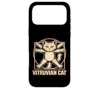 Vitruvian Cat Art Feline Anatomy Funny Kitty Lover Case for iPhone 17 Pro Max