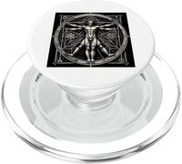 Vitruvian Man Leonard de Vinci PopSockets PopGrip for MagSafe