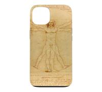 Vitruvian Man Leonardo Da Vinci Renaissance Fitness Vintage Case for iPhone 13