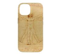 Vitruvian Man Leonardo Da Vinci Renaissance Fitness Vintage Case for iPhone 14
