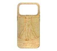 Vitruvian Man Leonardo Da Vinci Renaissance Fitness Vintage Case for iPhone 17 Pro Max