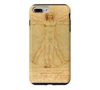 Vitruvian Man Leonardo Da Vinci Renaissance Fitness Vintage Case for iPhone 7 Plus/8 Plus