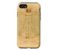 Vitruvian Man Leonardo Da Vinci Renaissance Fitness Vintage Case for iPhone SE (2020) / 7/8