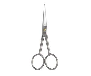 Vitry Shiny Stainless Steel Mustache Scissors, 14 cm