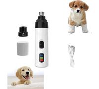 Vitrywei Accuratew Rechargeable USB Charging Electric, Pet Nail Grinder, Silent Grind Pro for Dogs,Electric Nail Grinder for Dogs,Silent Groom Pro,Dog Nail Trimmers, Low Noise Waterproof (1 pcs)
