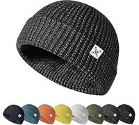 Vitrywei Flex Beanie 2.0, Weflexus Reflective Beanie,2024 New Flex Beanie 2.0 - Unisex,Reflective Beanie Hat,for Winter Night Walks (Gray)