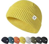 Vitrywei Flex Beanie 2.0, Weflexus Reflective Beanie,2024 New Flex Beanie 2.0 - Unisex,Reflective Beanie Hat,for Winter Night Walks (Yellow)