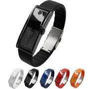 Vitrywei Fragrance Atomizer Bracelet,Refillable Perfume & Essential Oil Diffuser Wristband,Suitable for All Perfumes,Adjustable Wristband for Men & Women,Valentine's Day Gifts (Black)