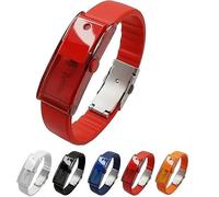 Vitrywei Fragrance Atomizer Bracelet,Refillable Perfume & Essential Oil Diffuser Wristband,Suitable for All Perfumes,Adjustable Wristband for Men & Women,Valentine's Day Gifts (Red)