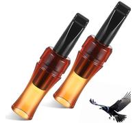 Vitrywei Portable Crow Bird Whistle with Realistic Sound,Crow Caller Decoy To Attract Crows,Imitation Bird Entrapping Whistle,for Outdoor Hunting for Newcomers Nature Enthusiasts (2 pcs)