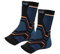 VITTO Ankle Support for Sprained Ankle - Compression Sleeve for Recovery, M