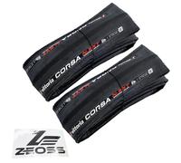 Vittoria Corsa N.EXT G2.0 Folding Tire Clincher 700x28C Black with ZEOSS sticker, VT3122-ZEO