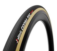 Vittoria Corsa Pro Tubular Tyre - 700c - Black / Tan / 700c / 30mm / Tubular