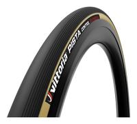 Vittoria Pista Control 700c X 23 Road Tyre Black 700C x 23 700C x 23 Black / Brown