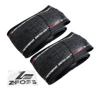 Vittoria Terreno Zero G2.0 Gravel Tubeless TLR Tire 700x40C Gray x Black with ZEOSS sticker, VT3124-ZEO
