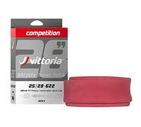 Vittoria Competition Latex 700x25/28C Presta Inner Tube 48mm Red