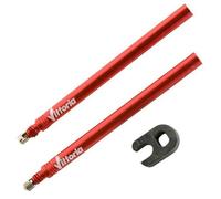 Vittoria Valve Extender 2 Units 20 mm Silver